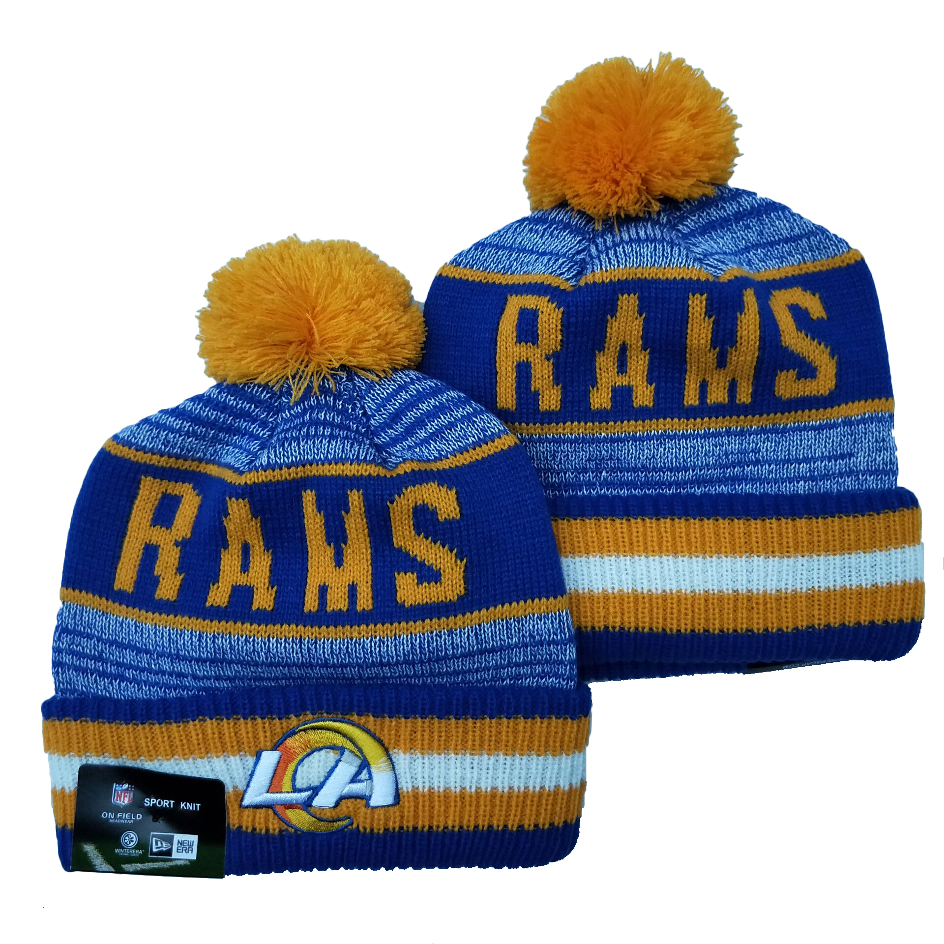 Los Angeles Rams Knit Hats 065